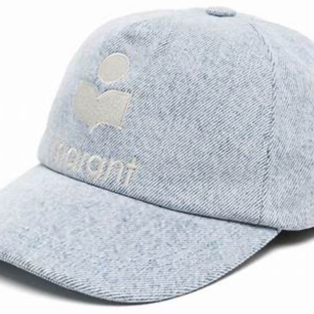 Isabel Marant Denim Baseball Cap - Womens Tyron